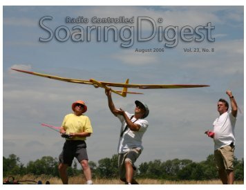 August 2006 Vol. 23, No. 8 – R/C - RCSoaring.com