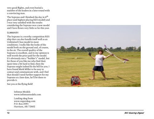 August 2006 Vol. 23, No. 8 – R/C - RCSoaring.com