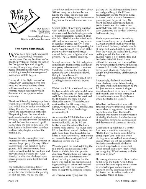 October, 2002 - RC Soaring Digest - RCSoaring.com