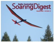 December 2005 — Vol. 22, No. 12 - RC Soaring - RCSoaring.com