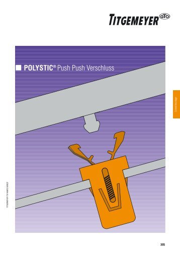 POLYSTIC® Push Push Verschluss