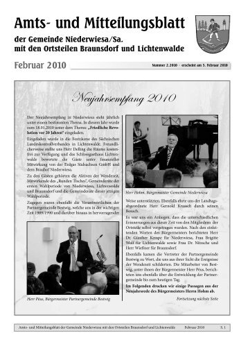 Amtsblatt Februar 2010