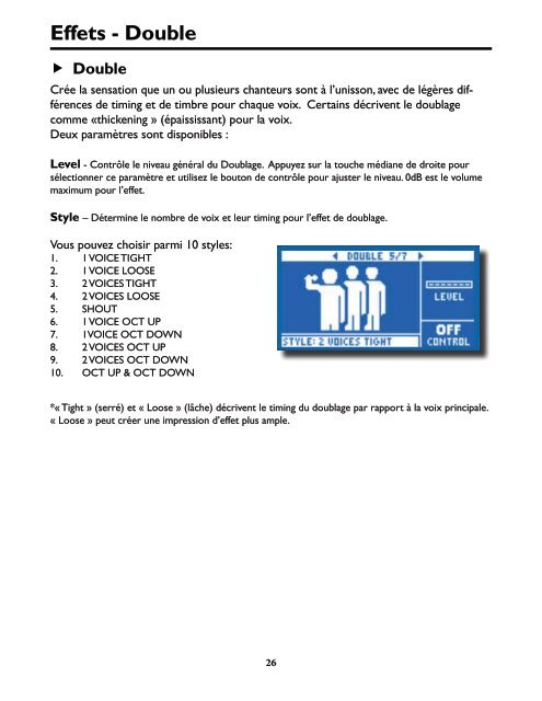 Manuel d'utilisation - TC-Helicon