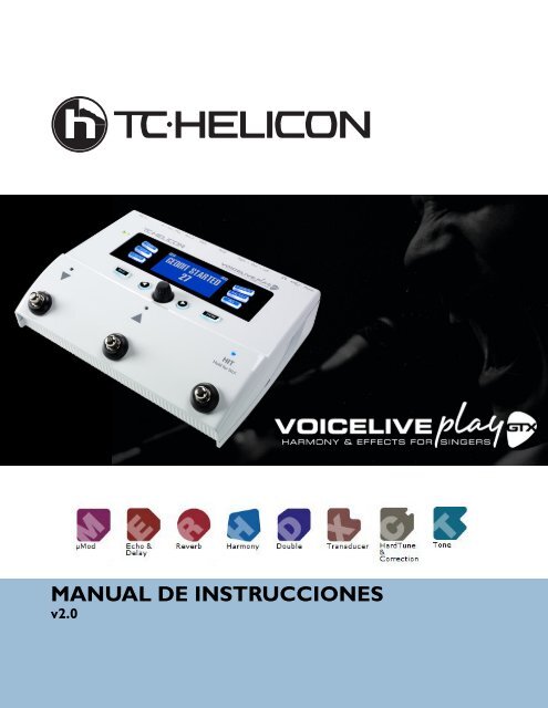 Tc Helicon Play Acoustic Manual