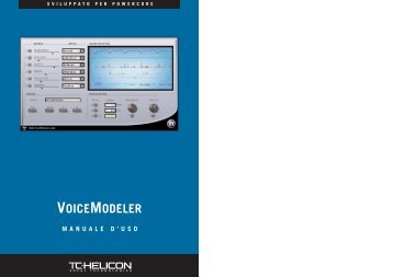 VOICEMODELER - TC Electronic