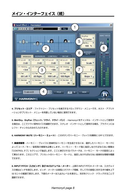 Harmony 4 for PowerCore - TC Electronic