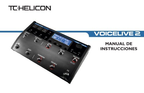 MANUAL DE INSTRUCCIONES - TC-Helicon