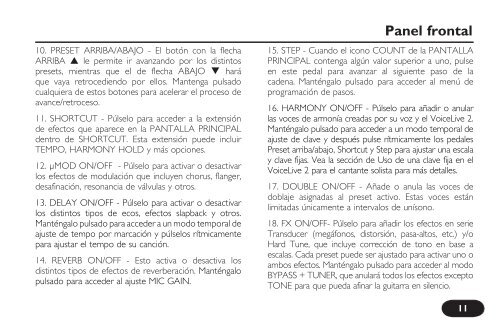 MANUAL DE INSTRUCCIONES - TC-Helicon