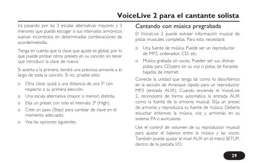 MANUAL DE INSTRUCCIONES - TC-Helicon