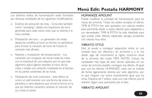 MANUAL DE INSTRUCCIONES - TC-Helicon