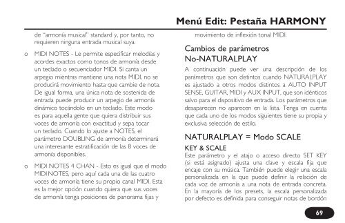 MANUAL DE INSTRUCCIONES - TC-Helicon