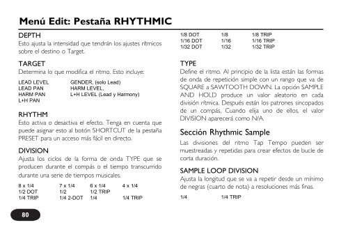 MANUAL DE INSTRUCCIONES - TC-Helicon