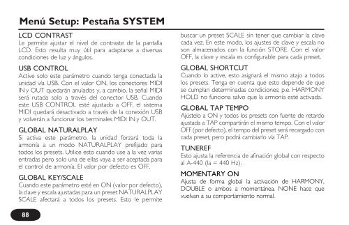 MANUAL DE INSTRUCCIONES - TC-Helicon