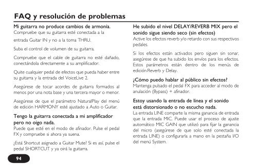 MANUAL DE INSTRUCCIONES - TC-Helicon