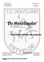 âDe Houtlanderâ De Houtlander - TC Houtland Ertvelde