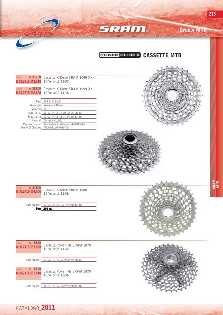 Gruppi MTB X-9 RED 2x10 - AMG