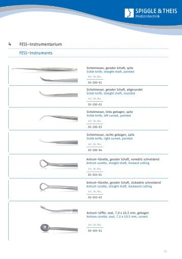 FESS-Instrumentarium FESS-Instruments