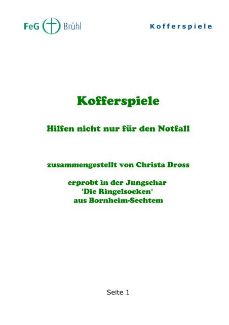 Kofferspiele