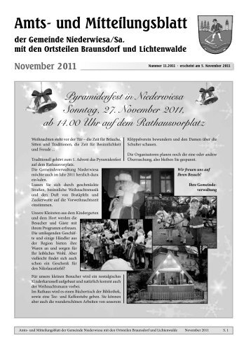 Amtsblatt November 2011