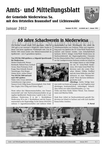 Amtsblatt Januar 2012