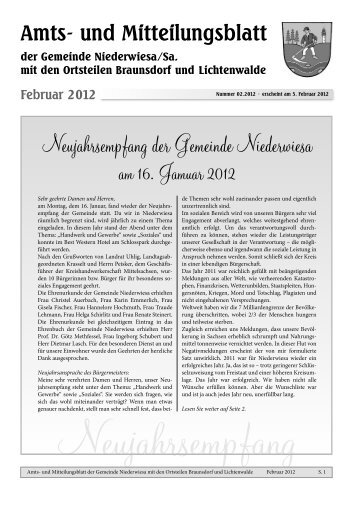 Amtsblatt Februar 2012