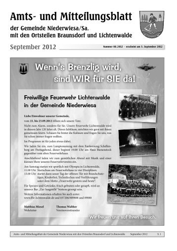 Amtsblatt September 2012