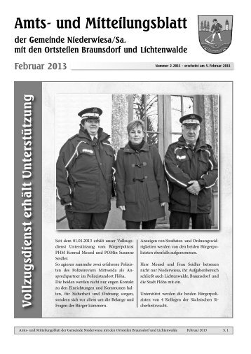 Amtsblatt Februar 2013