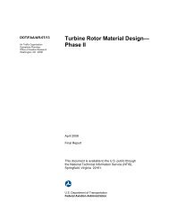 Turbine Rotor Material Designâ Phase II - FTP Directory Listing - FAA