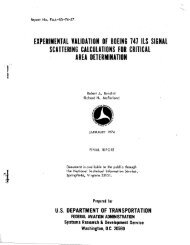 experimental validation of boeing 747 ils signal scattering ... - FAA