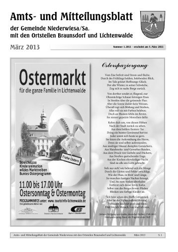 Amtsblatt März 2013