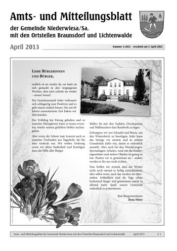 Amtsblatt April 2014