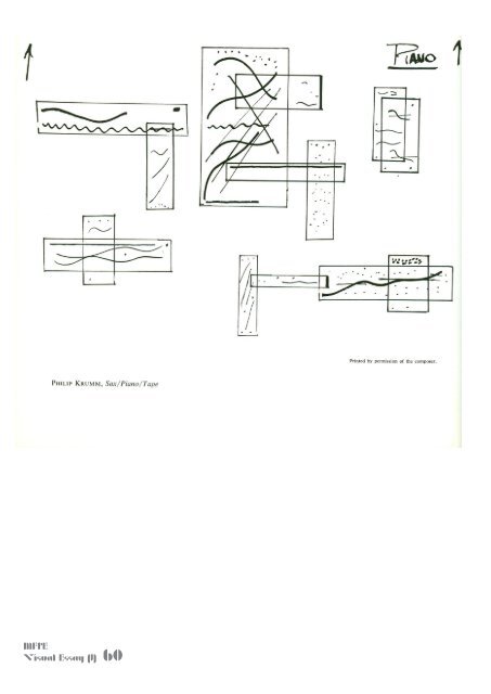 What does music LOOK like; MFPE Visual Essay (1)