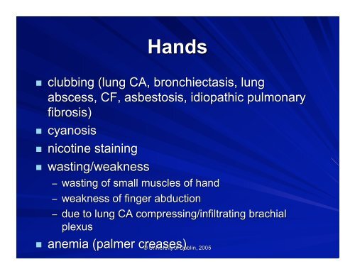 Respiratory Examination