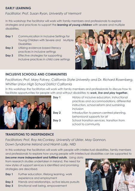 Summer School Brochure 2010 - Trinity College Dublin