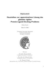 Heuristiken zur approximativen LÃ¶sung des globalen rigiden Protein ...