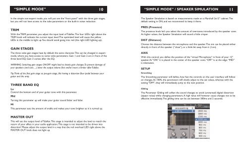 Tubifex PowerCore Manual English - TC Electronic
