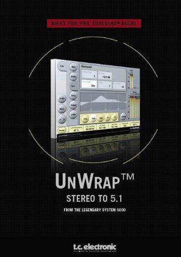 UnWrap TDM Manual English - TC Electronic