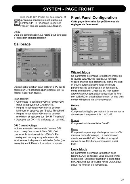 P2 - TC Electronic