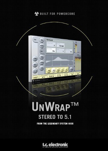 Unwrap PowerCore Manual - TC Electronic