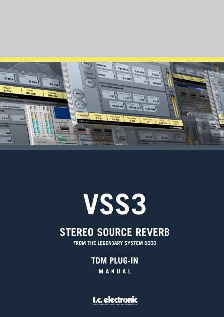 VSS3 TDM Manual English - TC Electronic