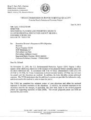 TCEQ Executive Director's response to EPA ... - TCEQ e-Services