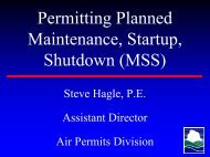 TCEQ - Permitting Planned Maintenance, Startup . - TCEQ e-Services