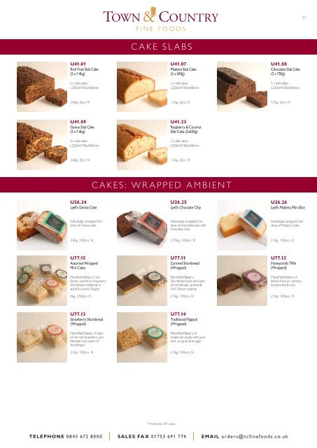 march 2012 product guide & price list fine - Town & Country Fine ...