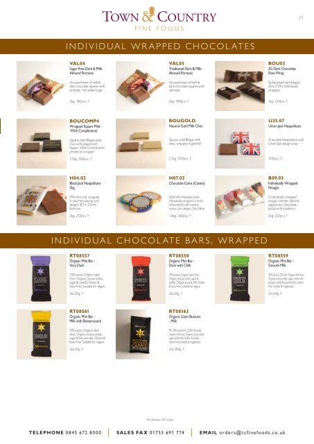 march 2012 product guide & price list fine - Town & Country Fine ...