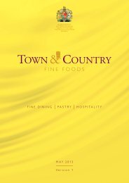May 2013 - Town & Country Fine Foods