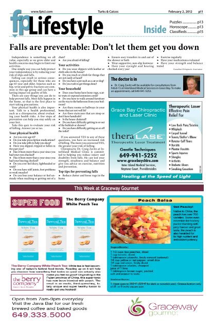 Volume 22 Issue 5: Feb. 2, 2012 - fp Turks and Caicos