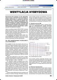 WENTYLACJA HYBRYDOWA - Technika chÅodnicza i klimatyzacyjna