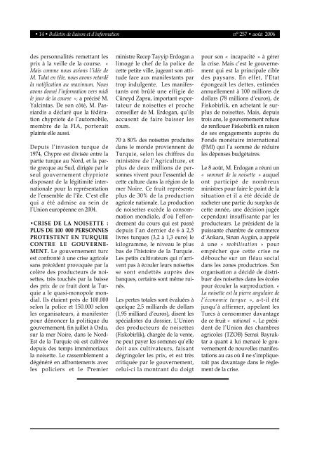 Bulletin de liaison et d'information - Institut kurde de Paris