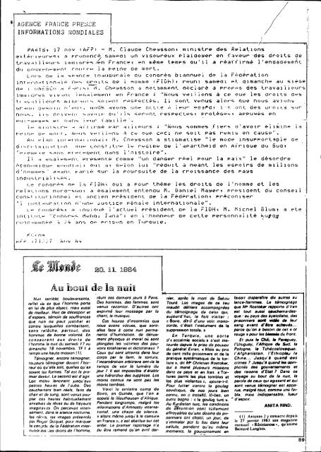 Bulletin de liaison et d'information - Institut kurde de Paris