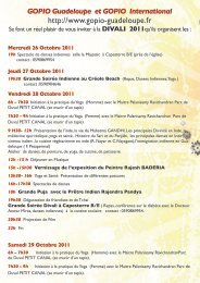 Programme de toutes les manifestations - Potomitan